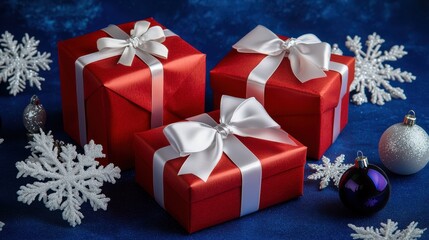 The Colorful Holiday Gift Boxes