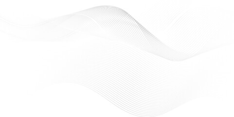 Abstract white light blend paper wave line. vector gradient transparent tech wave curve creative technology flowing smooth diagonal background. Modern creative wave lines glowing moving sound.