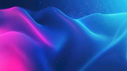 Obraz premium Electric Neon Galaxy Art