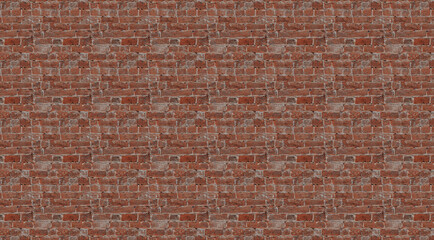 Abstract brick background seamless pattern.   Seamless background texture pattern.  AI generated image.