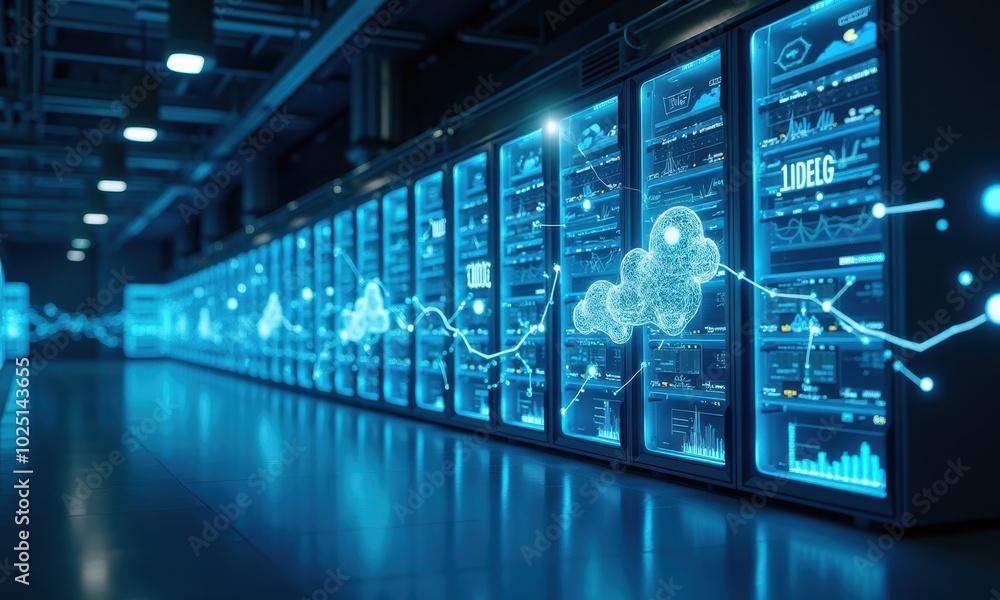 Poster advanced cloud computing data center visualization