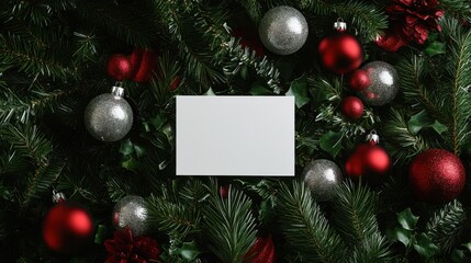 The Blank Card on Christmas
