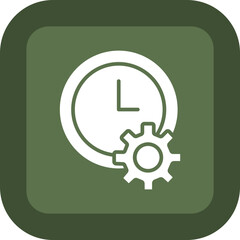 Time Management Icon Design