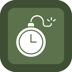 Time Bomb Icon Design