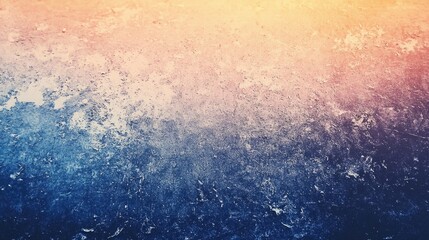 Obraz premium A close-up shot of a blue and orange textured surface