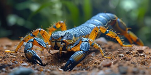 Fototapeta premium Close-up of a Scorpion