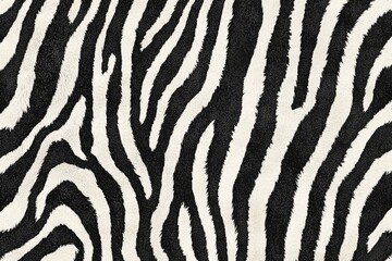 A close-up view of a zebra's skin, showing the unique pattern and texture