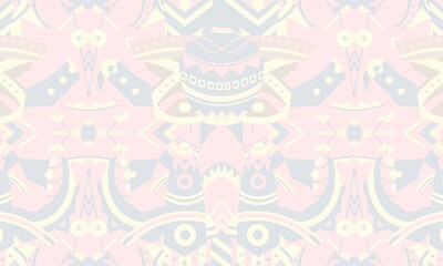 boho chic background. presentation and powerpoint design concept with typography space area. bohemian, ethnic, wild, traditional, and tribal themes