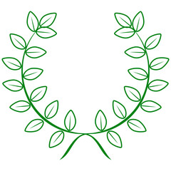 Vintage ornate foliate laurels branches wreaths. green leaves of trees and plants, leaf, swirls branches shapes collection. SElements for ecographic, natural design, vegan logo, bio labels