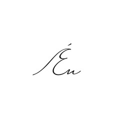 en logo, minimal, e logo, n logo, minimalist, vector