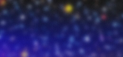 Obraz premium blurred illustration of colorful stars with noise