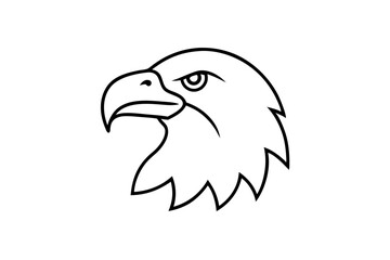 eagle head vector illustration