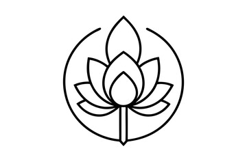 set of black and white flowers