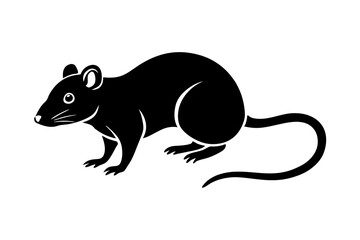 black and white mouse