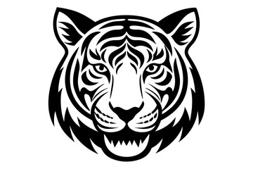 tiger head vector