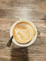 cup of cappuccino