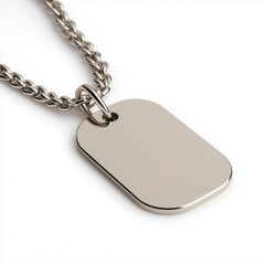 Fototapeta premium Army Dog Tags Isolated