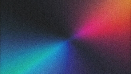 Vibrant grainy gradient background with smooth noise texture, ideal for retro-inspired design overlays and digital art creations.