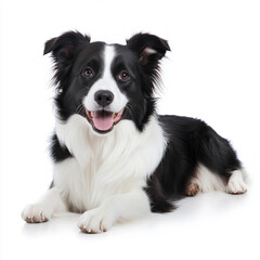 Fototapeta premium Border Collie Isolated