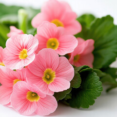 Fototapeta premium Primula Isolated