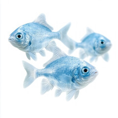 Fototapeta premium School Of Fish Isolated