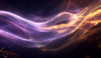 Fototapeta premium Abstract background , generative Ai abstract, light waves, digital background, light streaks, flowing light, abstract background, background abstract particle background futuristic design, glowing li