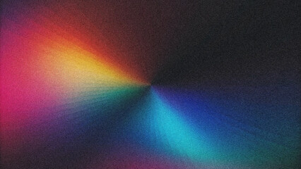 Vibrant grainy gradient background with smooth noise texture, ideal for retro-inspired design overlays and digital art creations.