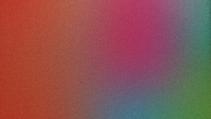 Vibrant grainy gradient background with smooth noise texture, ideal for retro-inspired design overlays and digital art creations.