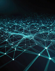 abstract background with glowing lines