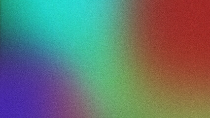 Vibrant grainy gradient background with smooth noise texture, ideal for retro-inspired design overlays and digital art creations.
