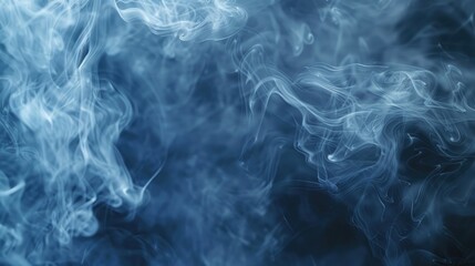 A close-up of swirling smoke, captured in motion with soft, diffused lighting