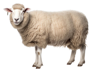 Fototapeta premium PNG Sheep livestock animal mammal transparent background