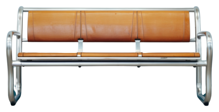 PNG  Airport bench furniture architecture flooring.