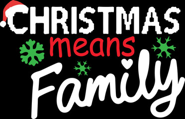 christmas means family
