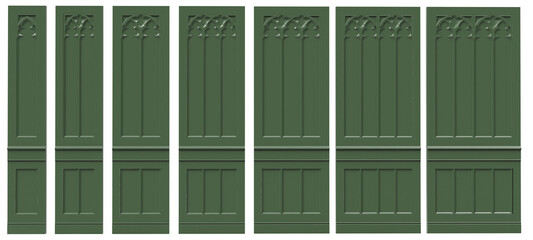 wooden classic panel