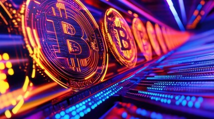 Cryptocurrency Mining Farm with Digital Elements