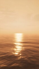 sunset over the sea
