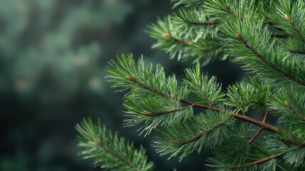 The Green Pine Cone Branch