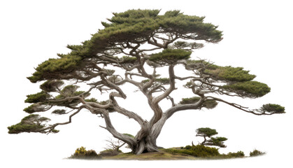 PNG Plant tree tranquility illustrated.