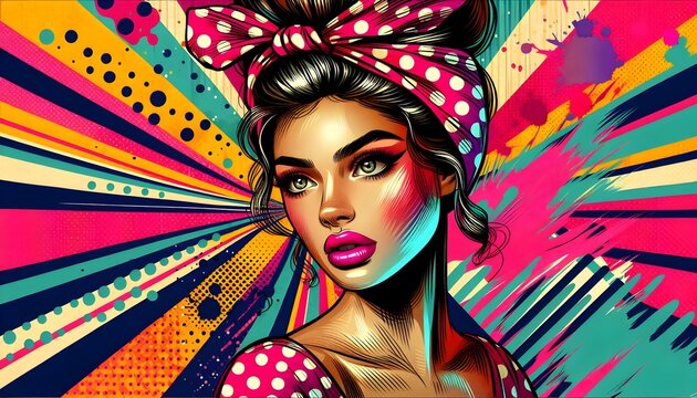 Explosi&oacute;n Pop Art: Glamour Retro