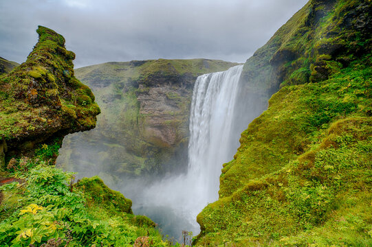 Skogafoss Falls, Iceland