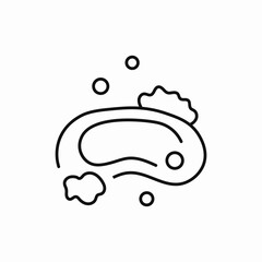 soap foam icon sign vector