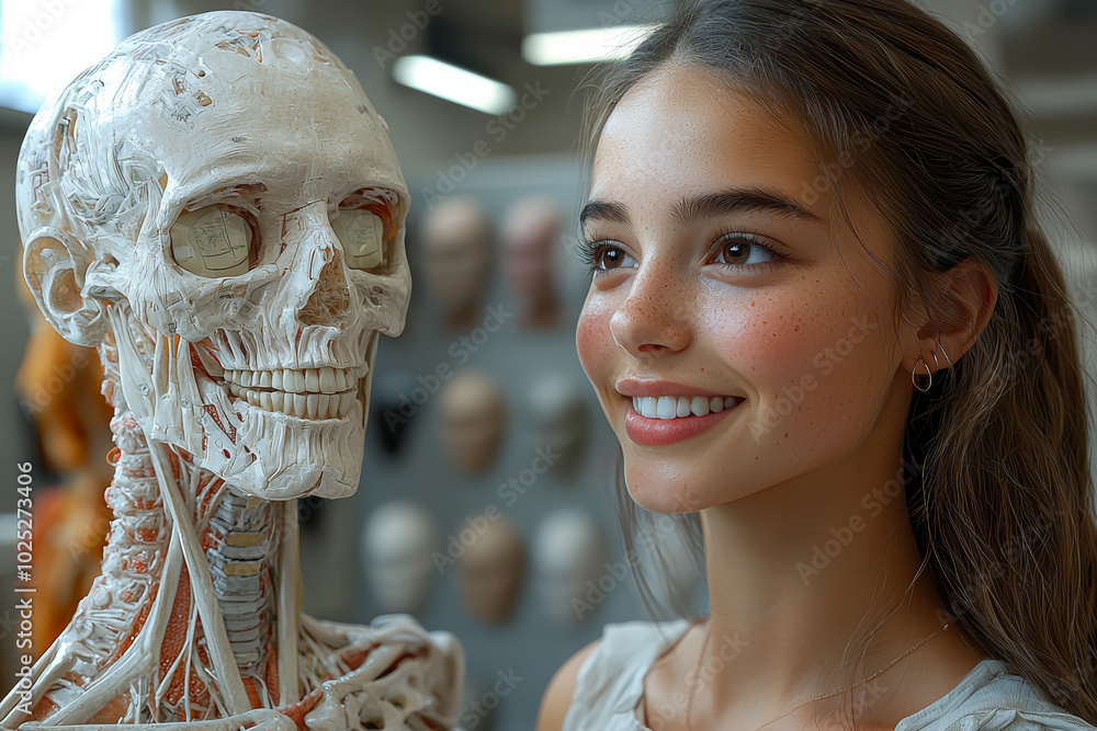 Poster ai generating educational content based on the latest research, ensuring students get up-to-date kno
