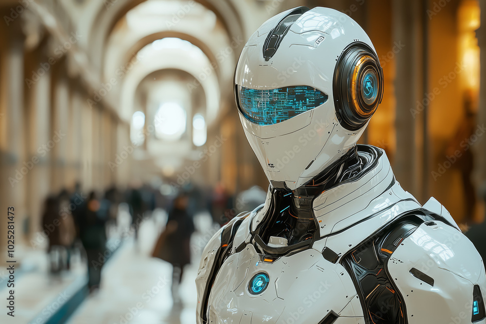 Poster a school integrating ai to automate administrative tasks, allowing more focus on teaching. concept o