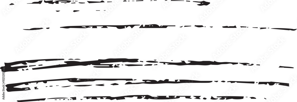 Poster abstract horizontal lines pattern