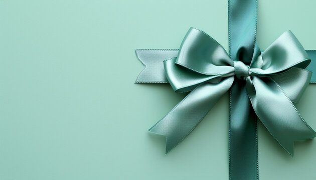 Festive Teal Coupon Book Tied with a Bow