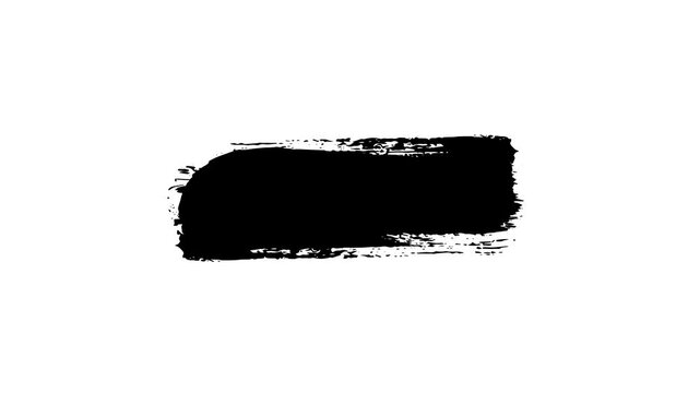 Hand draw painting black brush background and your text with alpha channel. watercolor retro abstract background and hand drawn texture