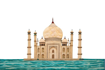 Fototapeta premium PNG Architecture building painting dome.