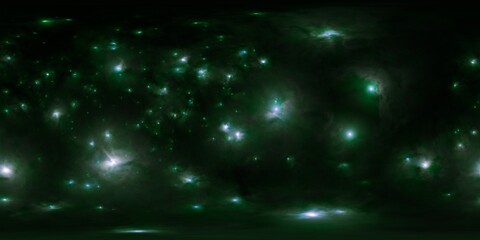 Ultra HD Space HDRi - Glowing Cosmic Gas Clouds