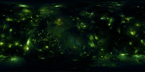 Naklejka premium Astro HDRi Skybox – High-Resolution Nebula Sphere